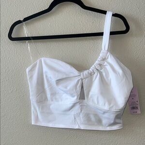 Wild Fable White Crop Top